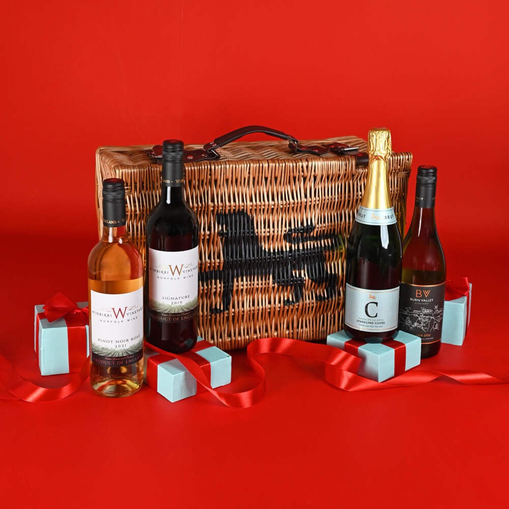 Local Wines 4 Bottle Hamper 